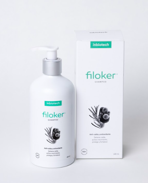 Filoker Shampoo Anti Caida y Antioxidante 400ml INBIOTECH® - LASKIN