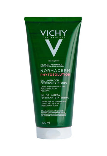 Normaderm Phytosolution Gel Limpiador Piel Grasa con Imperfecciones 200ml VICHY® - LASKIN