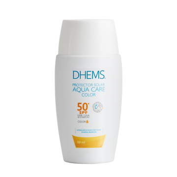 Aquacare Con Color Protector Solar SPF50 50ml DHEMS® - LASKIN