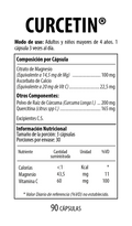 Curcetin Suplemento Dietario 90 Cápsulas NUTRABIOTICS® - LASKIN