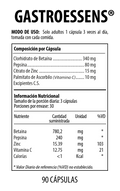 Gastroessens Suplemento Dietario 90 Cápsulas NUTRABIOTICS® - LASKIN