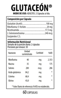 Glutaceón Suplemento Dietario 60 Cápsulas NUTRABIOTICS® - LASKIN