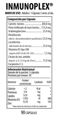 Inmunoplex Suplemento Dietario 90 Cápsulas NUTRABIOTICS® - LASKIN