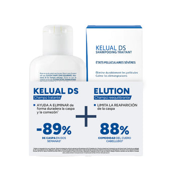 Kit Kelual DS Champu 100ML + Elution Champu 100 ML DUCRAY®
