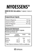 Myoessens Suplemento Dietario 60 Cápsulas NUTRABIOTICS® - LASKIN