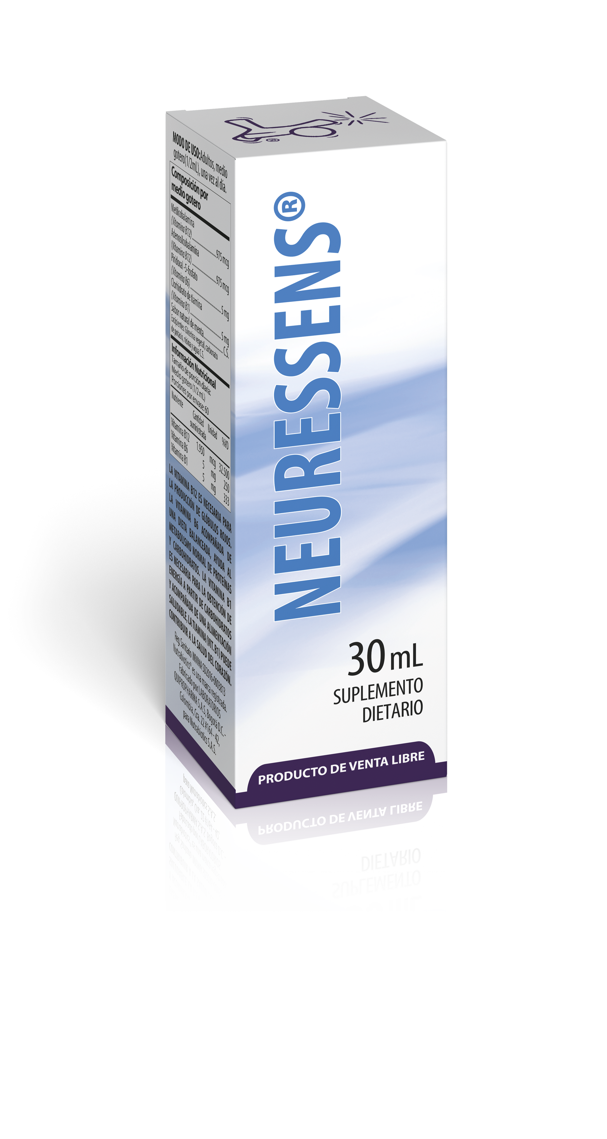 Neuressens Suplemento Dietario 30ml NUTRABIOTICS® - LASKIN