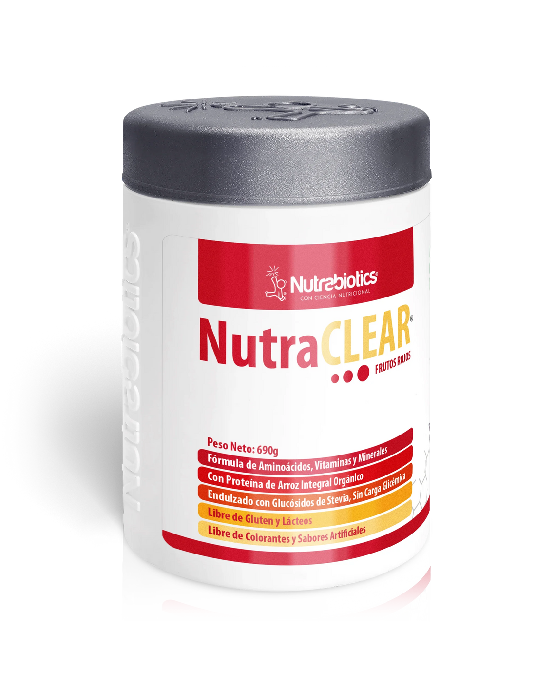 Nutraclear Suplemento Dietario Frutos Rojos 690gr NUTRABIOTICS® - LASKIN