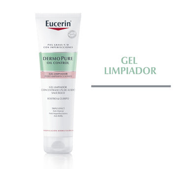 DermoPure Gel Limpiador Post Imperfecciones 150ml EUCERIN® - LASKIN