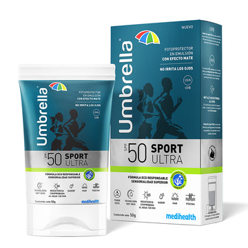 Umbrella Sport Ultra Protector Solar 50gr MEDIHEALTH®