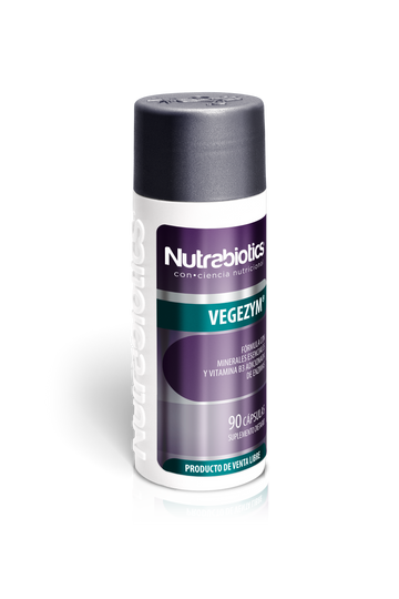 Vegezym Suplemento Dietario 90 Cápsulas NUTRABIOTICS® - LASKIN