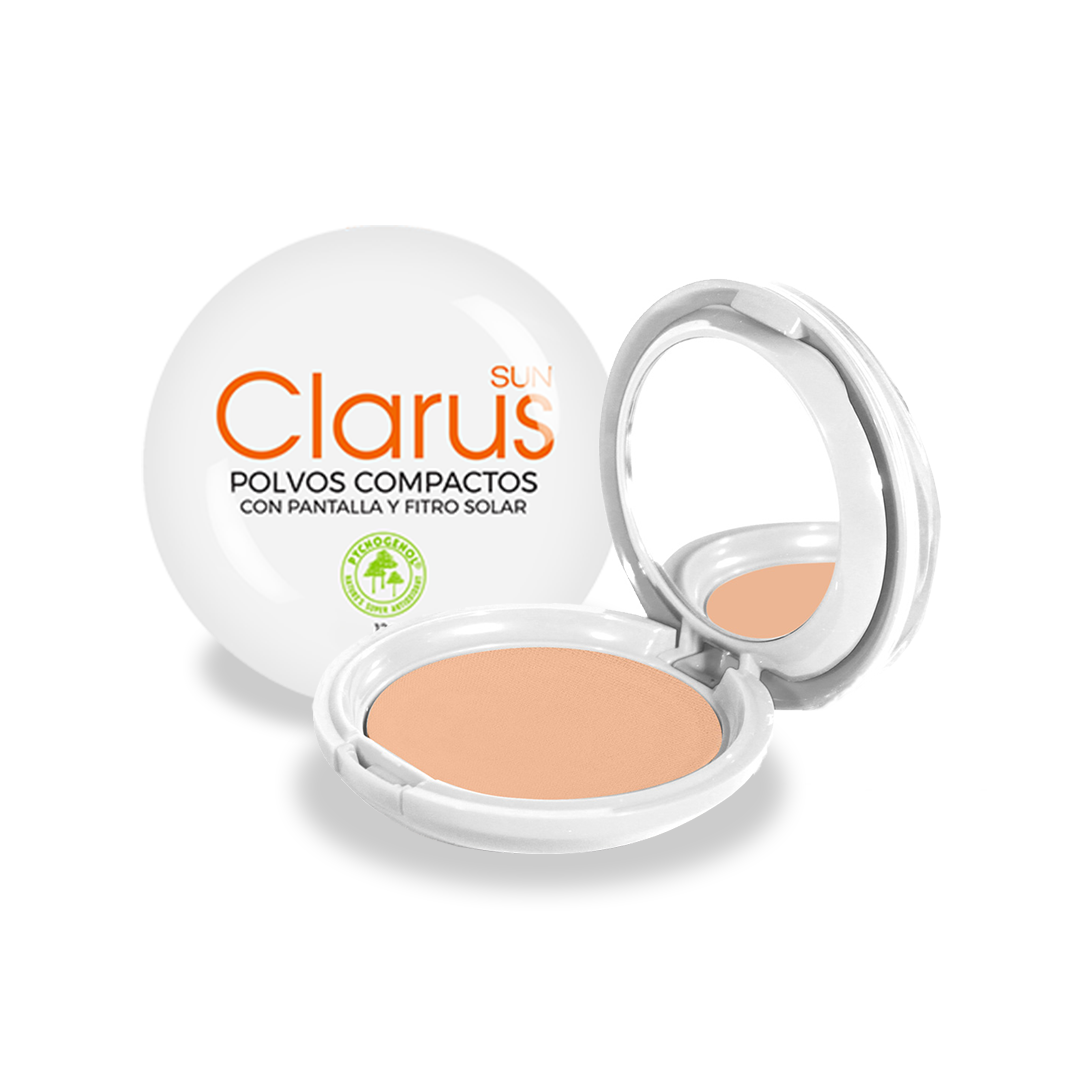 Clarus Polvos Compactos Piel Blanca 12gr BIOHEALTHY® - LASKIN