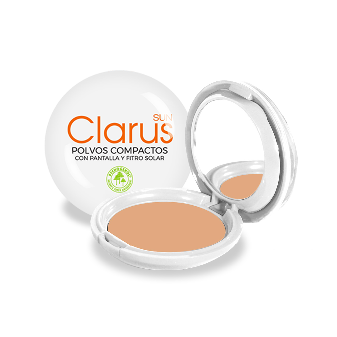 Clarus Polvos Compactos Piel Trigueña 12gr BIOHEALTHY® - LASKIN