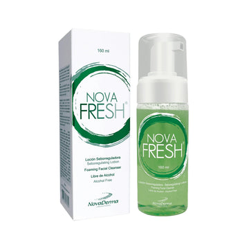 Novafresh Espuma Limpiadora Seborreguladora 160ml NOVA-DERMA® - LASKIN