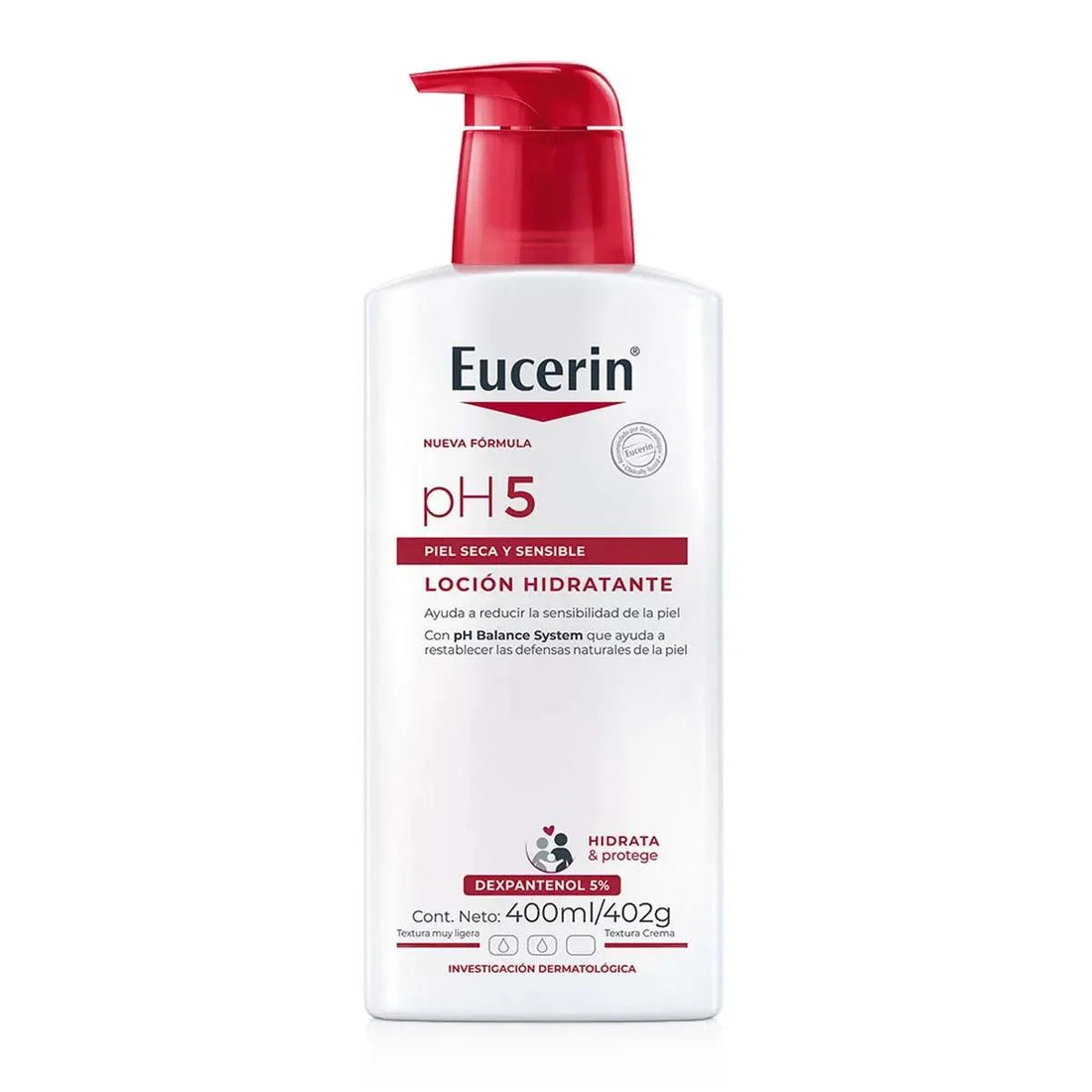 PH5 Loción Hidratante Piel Seca y Sensible 400ml EUCERIN® - LASKIN