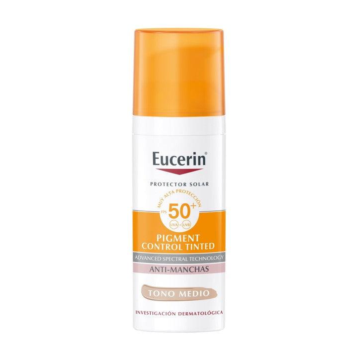 Protector Solar Pigment Control Antimanchas Tono Medio SPF50 50ml EUCERIN® - LASKIN