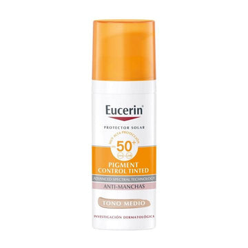 Protector Solar Pigment Control Antimanchas Tono Medio SPF50 50ml EUCERIN® - LASKIN