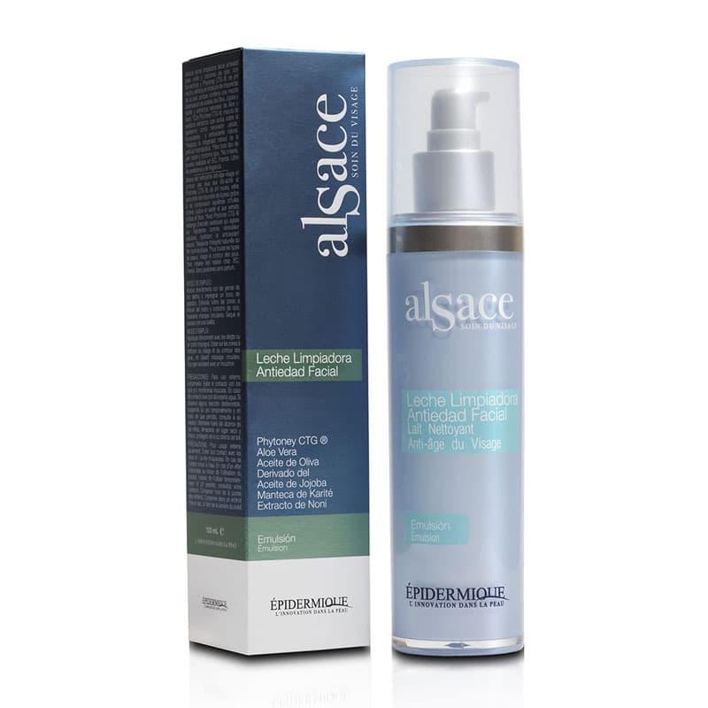 Alsace Leche Limpiadora Antiedad Facial 120ml ÉPIDERMIQUE® - LASKIN