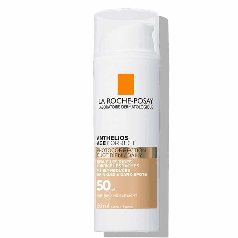 Anthelios Age Correct Con Color Protector Solar Facial SPF50+ 50ml LA ROCHE POSAY® - LASKIN
