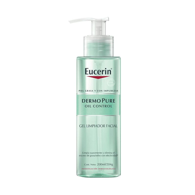 DermoPure Oil Control Gel Limpiador Piel Grasa 200ml EUCERIN® - LASKIN