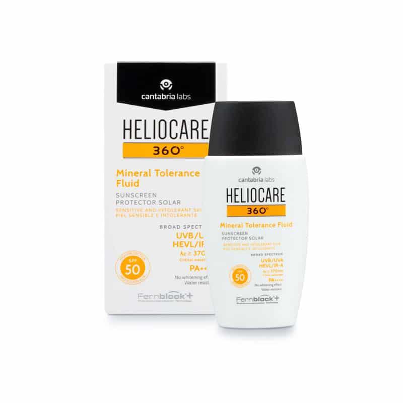 Heliocare 360° Mineral Tolerance Fluido Protector Solar SPF50 50ml CANTABRIA® - LASKIN