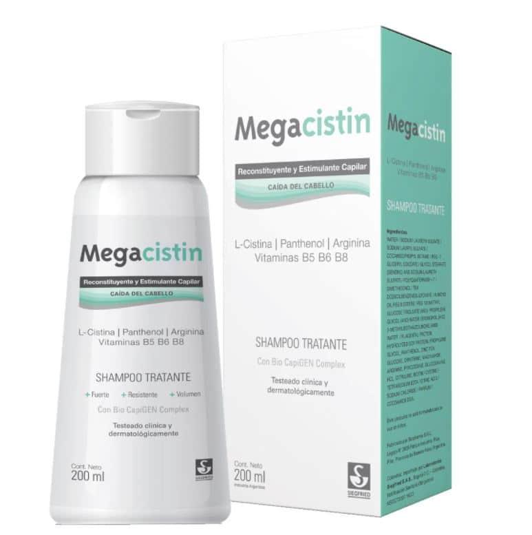Megacistin Shampoo Tratante Caida Cabello 200ml SIEGFRIED® - LASKIN