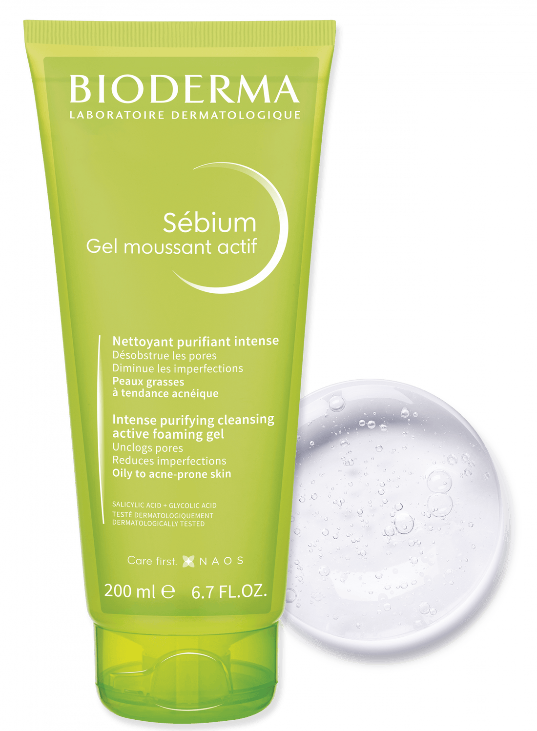 Sébium Gel Moussant Actif 200ml BIODERMA® - LASKIN