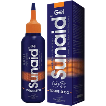 Sunaid Gel Protector Solar Toque Seco 100g NOVA-DERMA® - LASKIN