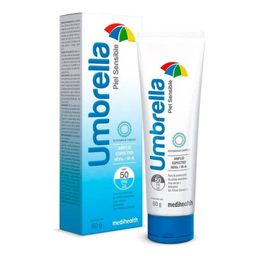 Umbrella Protector Solar Piel Sensible SPF50 60gr MEDIHEALTH® - LASKIN