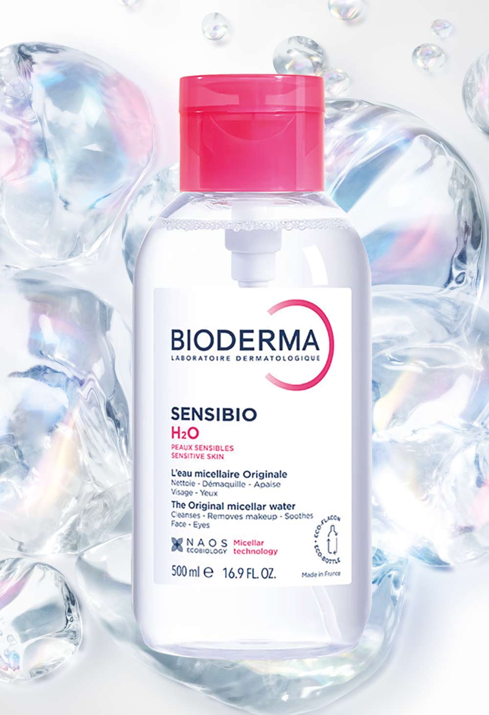 Sensibio H2O Agua Micelar 500ml BIODERMA®