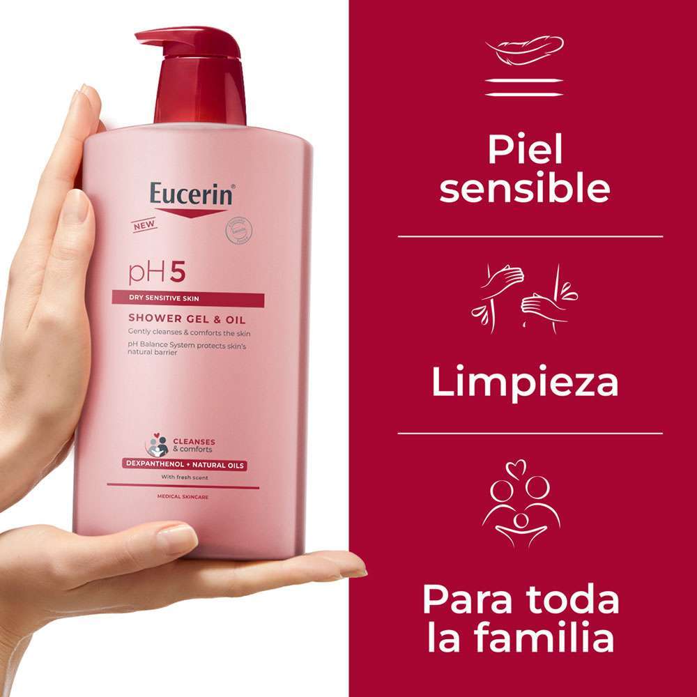 pH5 Aceite y Gel de Ducha 1000m EUCERIN®