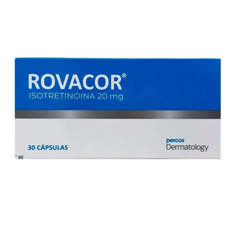 Rovacor Isotrétinoïne 20 mg 30 Gélules DERMATOLOGY®