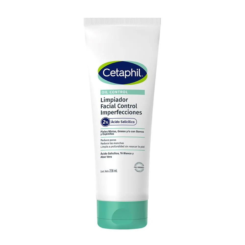Oil Control Gel Limpiador Facial Control De Imperfecciones 236ml CETAPHIL®