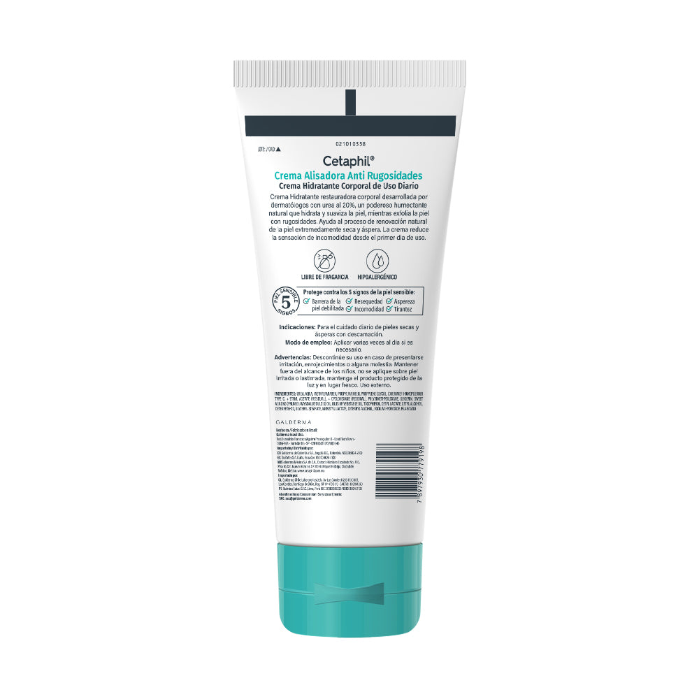 Crema Alisadora Antirugosidades Urea 20% - Cetaphil 236ml