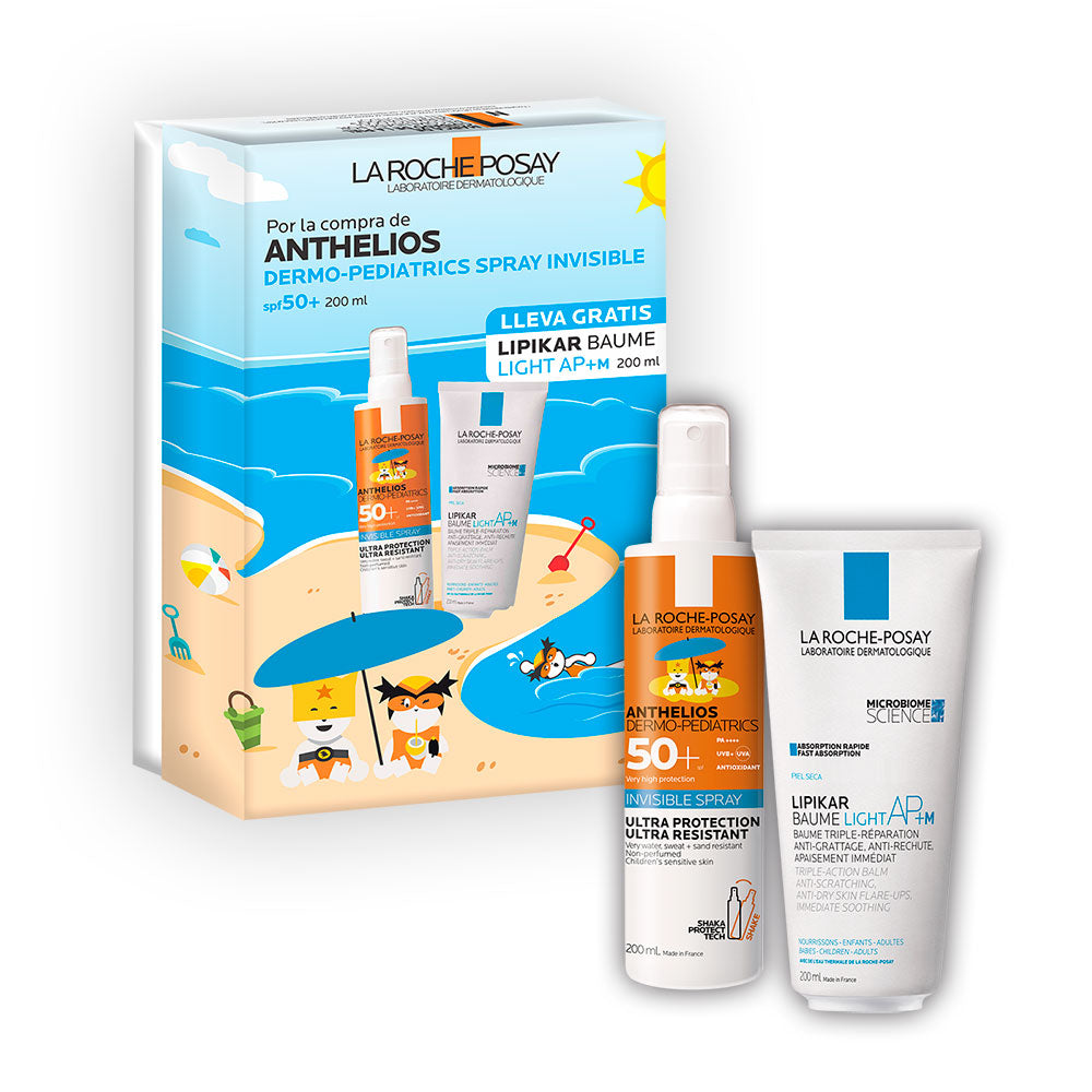 Kit anthelios spray dermopediatrico FPS 50+ 200 ml LA ROCHE POSAY®