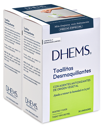 DHEMS KIT SERVIETTES DÉMAQUILLANTES 60UND