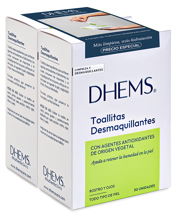 DHEMS MAKEUP REMOVING TOWELS KIT 60UND