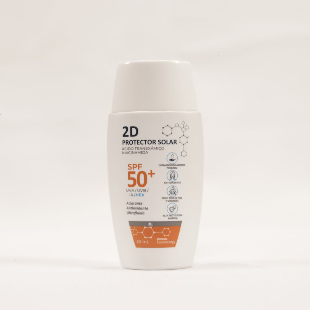 Protector Solar Dermo Dermatology 2D Protector Solar SPF50 50ml Percos® – LASKIN