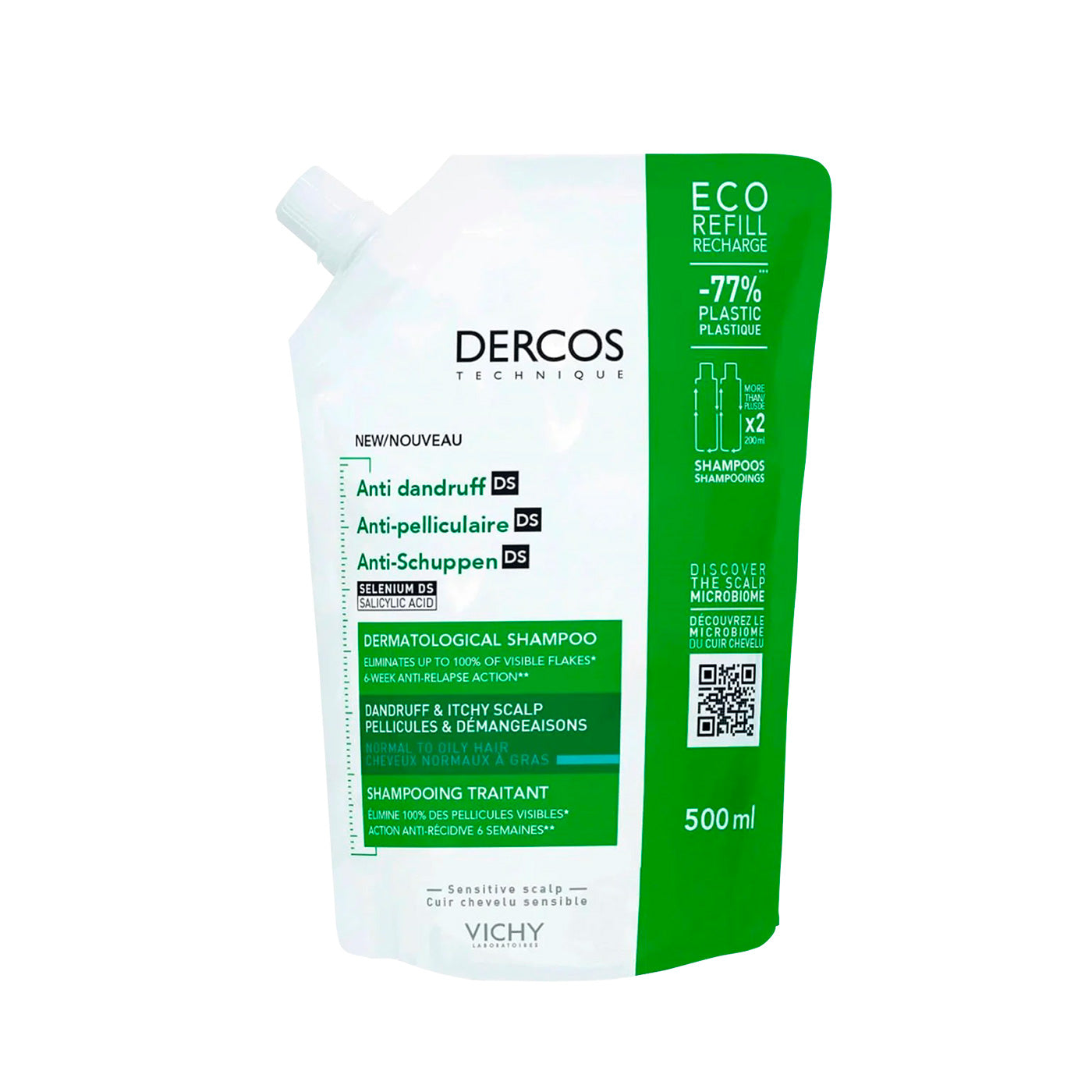 Dercos Shampoo Anticaspa 500 ml VICHY®