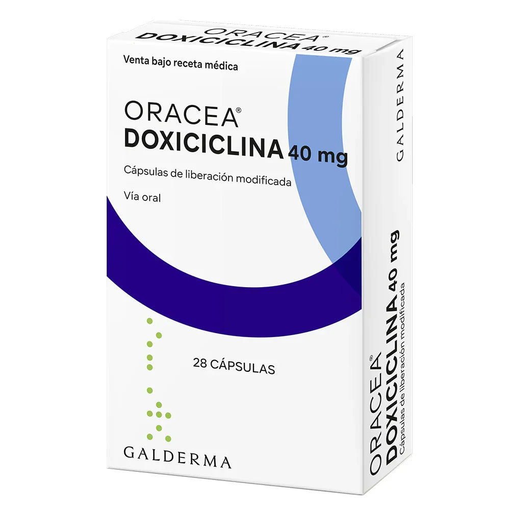 Oracea Doxycycline 28 Gélules GALDERMA® ACNÉ®
