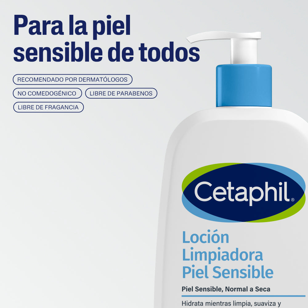 Loción Limpiadora Piel Sensible 473ml CETAPHIL®