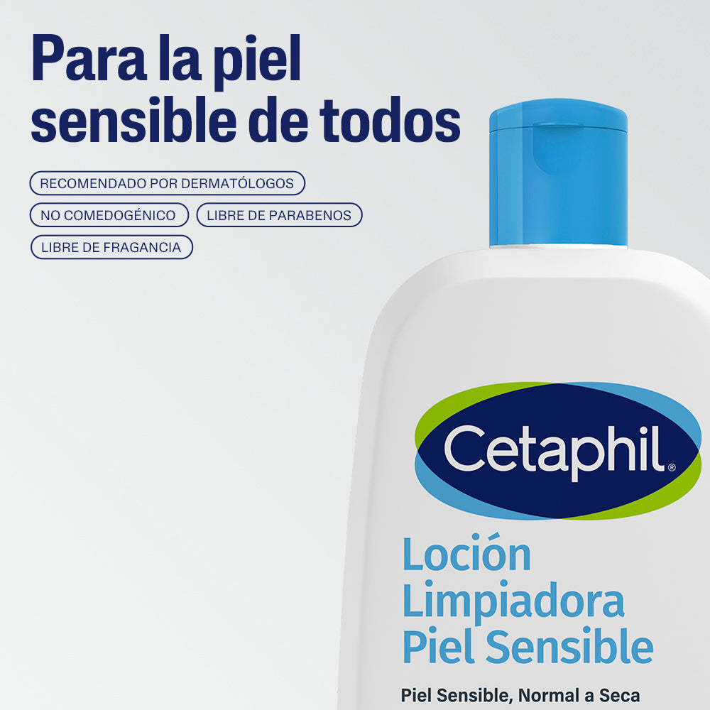 Loción Limpiadora Piel Sensible 237ml CETAPHIL®