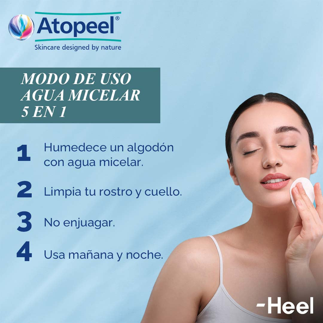 Atopeel Agua Micelar 220ml HEEL®