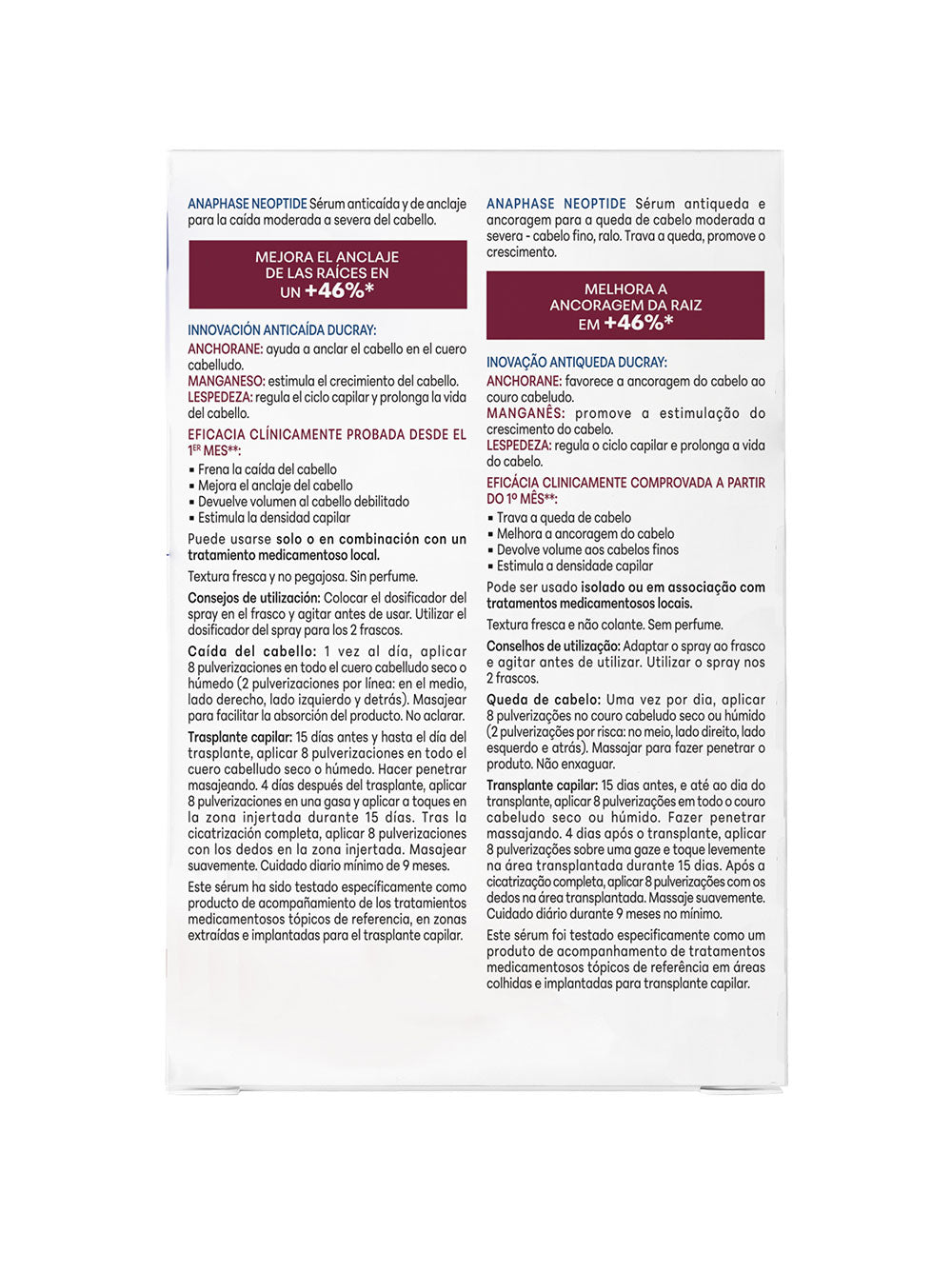 Anaphase Neoptide X2 50ml DUCRAY®