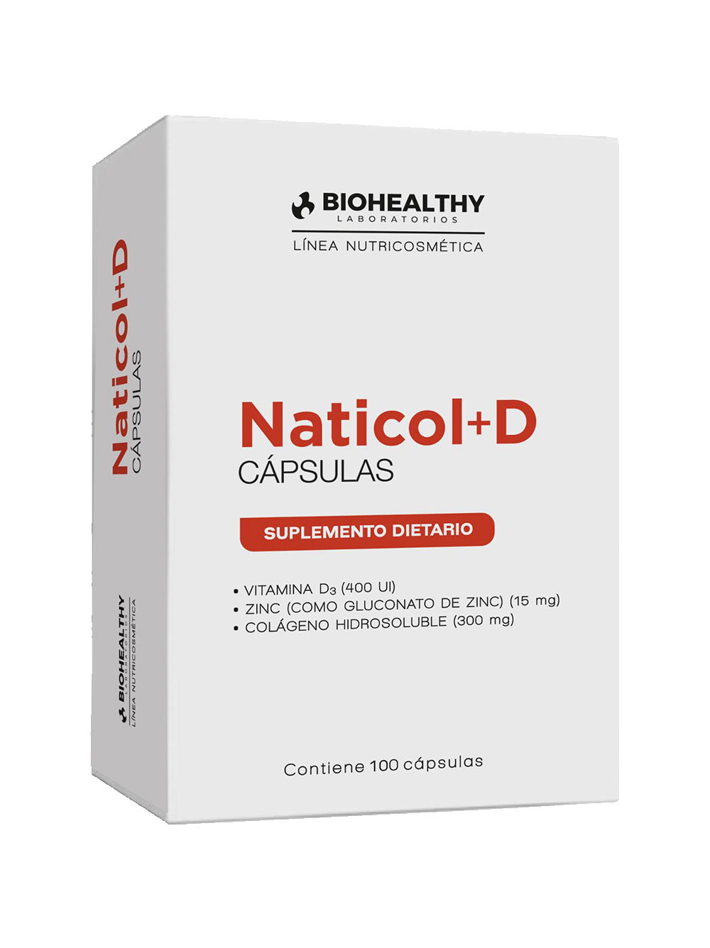 Naticol + D Cápsulas BIOHEALTY