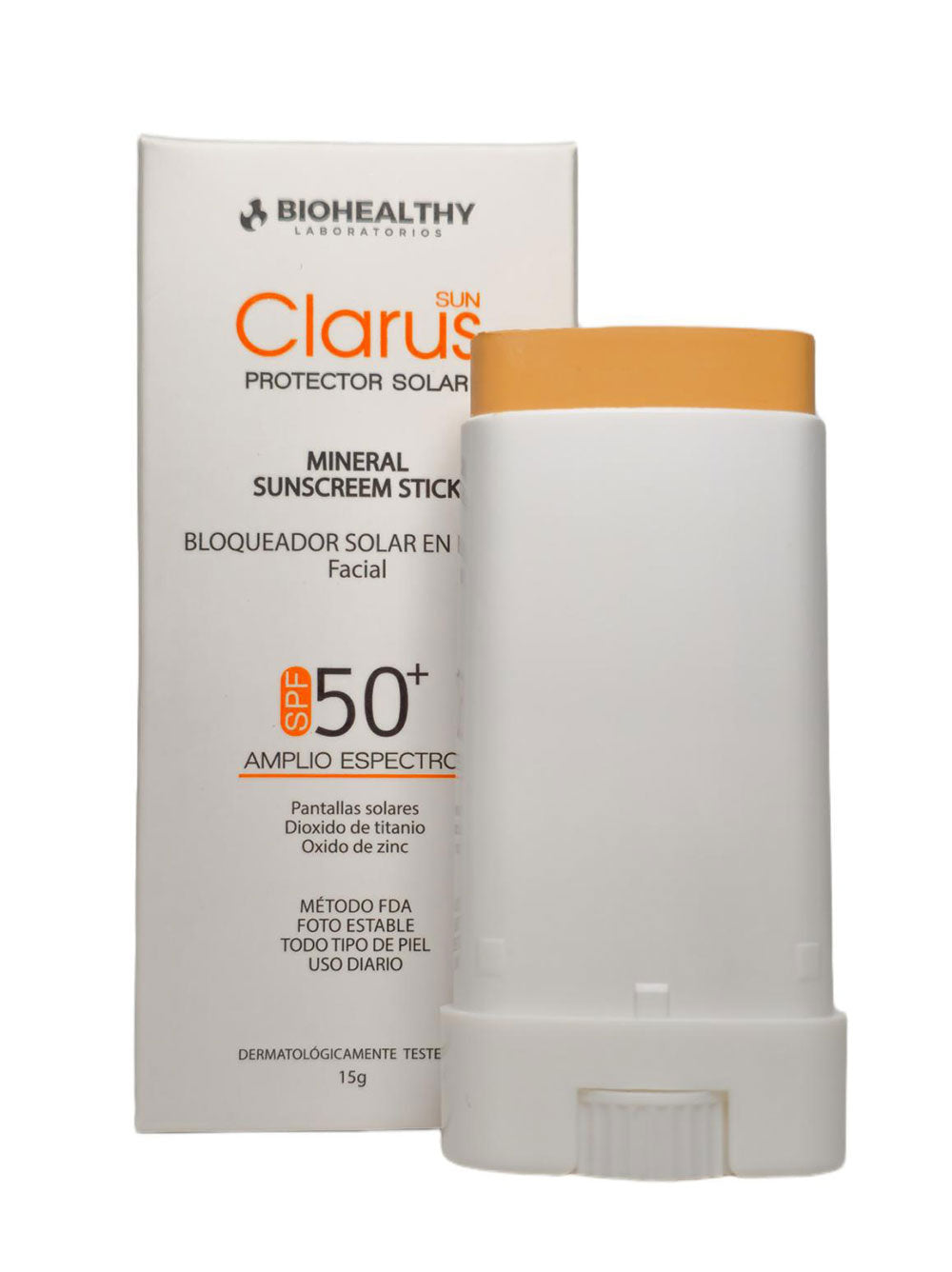 Clarus Barra Stick TONO MEDIO X 15g BIOHEALTHY