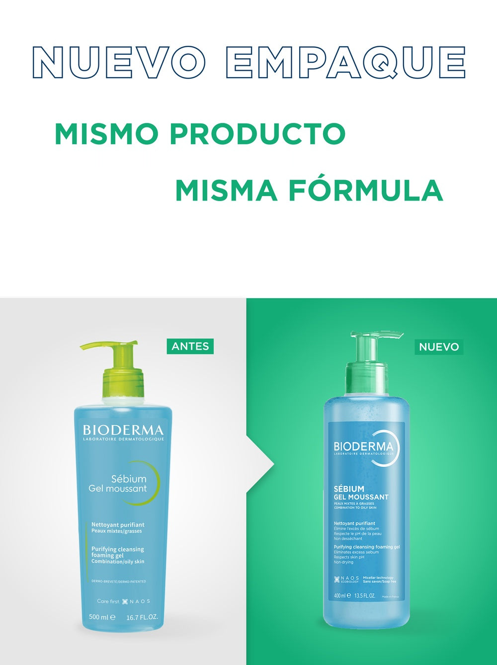 Sébium Gel Moussant 400ml – Bioderma®