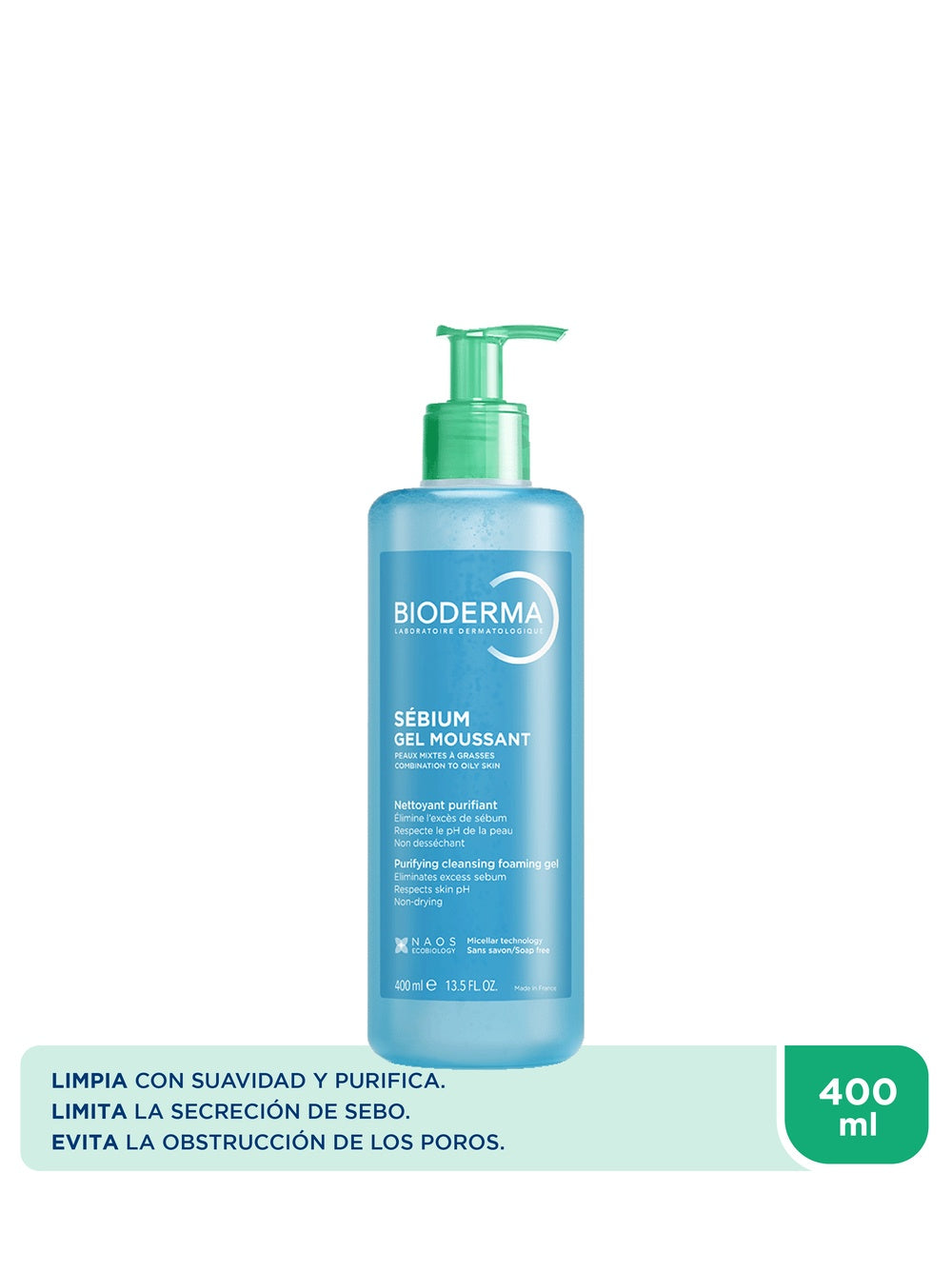 Sébium Gel Moussant 400ml – Bioderma®