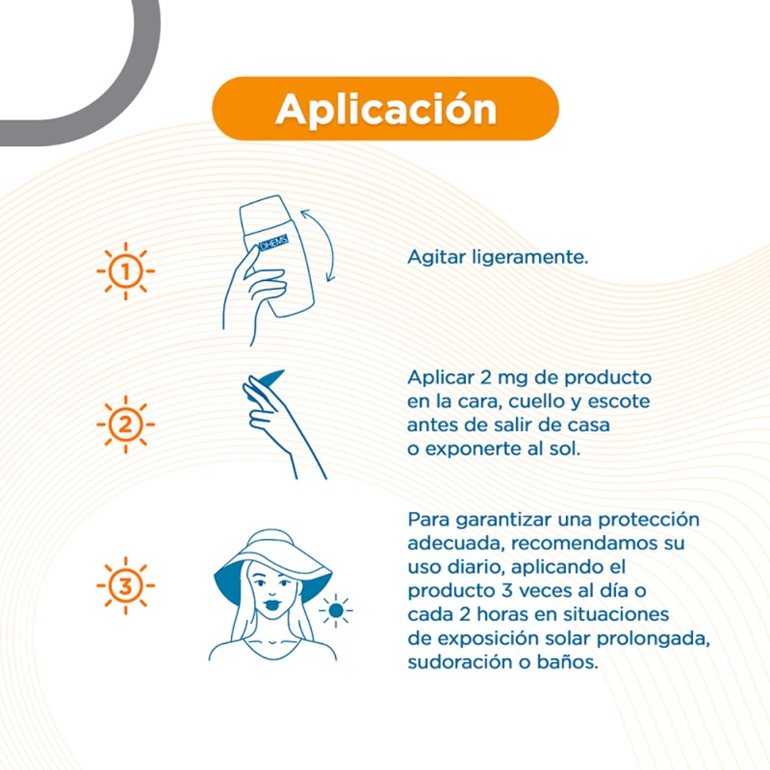 Aqua Care Protector Solar SPF50+ 50ml DHEMS® - LASKIN