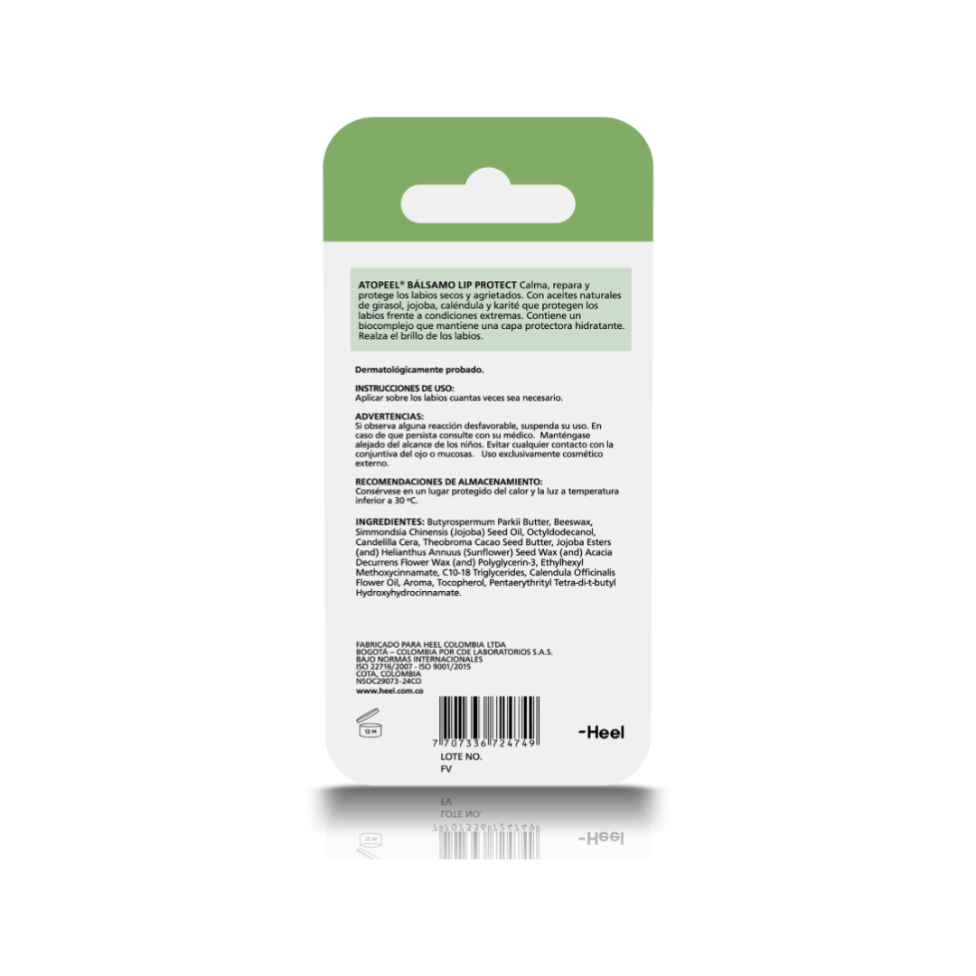 Atopeel Balsamo Lip Protect Menta 4g HEEL®