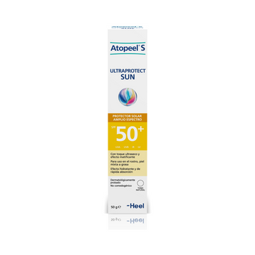 Atopeel Ultraprotect Sun 50+ Tono natural 50gr HEEL®